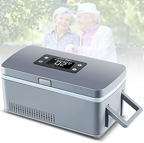 TAHALI Électrique Refroidisseur Glacière pour Insuline Diabétiques Portable Médicament Réfrigérateur Mini Médecine Frigo pour Voiture Voyage