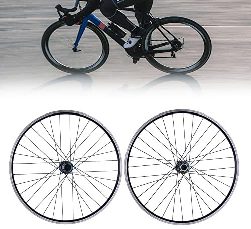Laufradsatz 29 Zoll Mountainbike, Aluminiumfelge Scheibenbremse MTB-Laufradsatz, Schnellspanner Vorderrad-Hinterradlaufräder Fahrradlaufräder (Bunt)