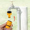 Schlauchverbinder-Satz: Für Schlauchanfang und -ende, Anschluss passend für Gardena Systemteile,Schlauchhahn Stecker 1/2 Zoll und 3/4 Zoll 2in1 Wasserhahn Adapter, für Auto Waschen Schlauchanschluss