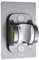 YICI Support de pommeau de douche sans perçage - 12 cm - Adhésif puissant - Angle réglable - Style gris standard