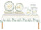 69pcs Sage Green 60th Birthday Decorations,Happy 60th Birthday Tablecloth,Paper Plates,Napkins Serviettes and Cups Sets for 60th Birthday Table Decorations for Women,Men,Him,Her 60th Birthday Gifts