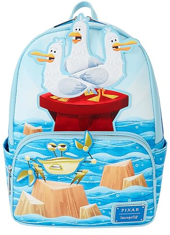 Loungefly Pixar Finding Nemo Mini Backpack with Finding Nemo Design