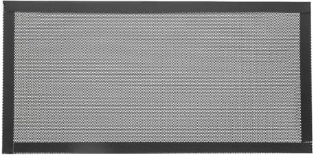 sourcing map 3PCS PC Dust Filter, 240mmx120mm PVC Computer Case Cooler Dustproof Mesh Cover Fan Grills for Computer Chassis Speaker, Black