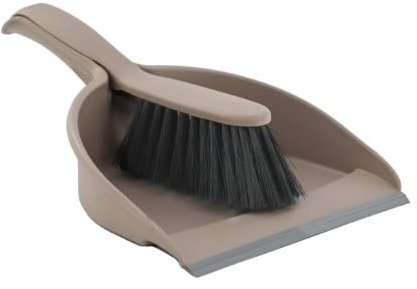 York Handfeger Und Schaufel Mit Gummikante Besen Und Kehrschaufel Set Mit Click-System Kehrblech Kehrset Kehrgarnitur Pink