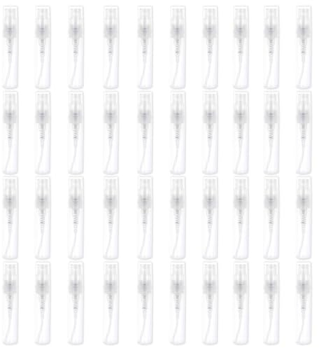 Mini Flaconi Spray Da 40 Pezzi, Flaconi Dispenser In Plastica Trasparente, Flaconi Piccoli Di Profumo Da 2 Ml, Flaconi Spray Riutilizzabili, Pratici Flaconi Dispenser Da Viaggio