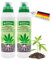 Cannabis NPK Dünger Zimmerpflanzen NPK 8-8-6 - Dr. Jonson HERBVA Edition | Grow Dünger für Cannabis Pflanzen | Mineralischer Cannabis Dünger Autoflower | All in One Dünger Cannabis - 2x500ml