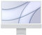 Apple iMac 2021 all-in-one desktop computer with M1 chip: 8-core CPU, 8-core GPU, 24-inch Retina display, 8GB RAM, 256GB SSD storage, 1080p FaceTime HD camera, matching accessories; Silver (Renewed)