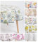laro Ø 160 cm Premium Line Sommerblumen Bunt Hell Tischdecke rund - PVC Kunststoff - Wasserdicht & abwischbar, Muster:Mosaik Mediterran Weiß, Größe: Rund 160cm