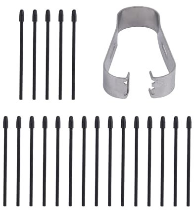 Gosknor 20pcs Pointes Stylet pour Remarkable/Remarkable 2 Marqueur, Durables Pointe Stylo Souples Pointes de Rechange pour Les Accessoires Stylos, avec Agrafe