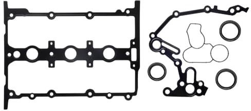 AJUSA 77096400 Dichtungssatz Steuergehäuse Kompatibel mit VW up! Schrägheck 121, 122, BL1, BL2