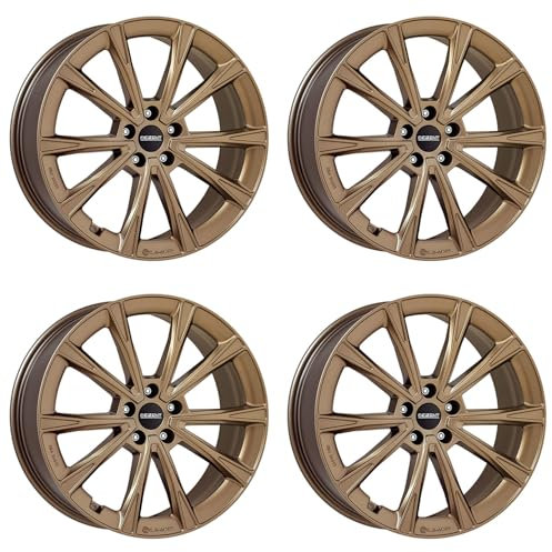 4x Dezent Felgen AR bronze 9.0Jx20 ET34 5x114.3 kompatibel mit Tesla Model Model 3