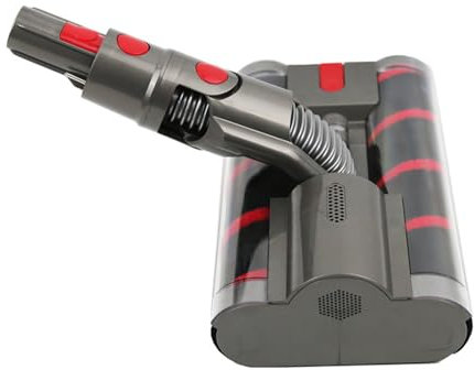 MKVAXR Staubsauger-Hartbodenbürstenkopf for Dyson Omni-Glide Staubsauger, Doppelrollbürste, Saugkopf, Mikro-Universal-Bodenbürste, Sv19/21, Zubehör Universal-Staubsauger-Bodenbürste
