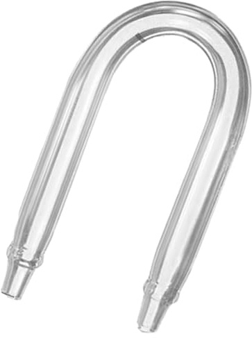 GANAZONO Co2-diffusor U-förmiger Glasverbinder 15mm Co2-anlage Aquarium Zubehör für Pflanzen Belüftungssystem Aquarium