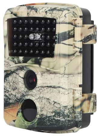 BONKZEBU Leichte Wildkamera Zur Diebstahlüberwachung, 1080P wasserdichte Videospielkamera Zur Aufklärung, 20 MP -Trailkamera Tierbeobachtung aus PVC (PR600C)