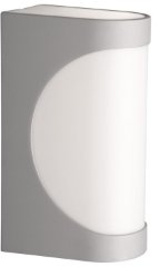 Massive 162518710 Wand E27 14 W Grau – Außenbeleuchtung (Wandleuchte, Leuchtstofflampe, AC, warmweiß, E27, grau)
