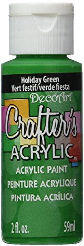 DecoArt Acrylic Paint, HOL Green, 59ml