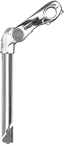 Humpert Kobra Vario Tube Ø22.2mm L=230mm V=110mm Klemmung=25,4mm Silber Fahrrad