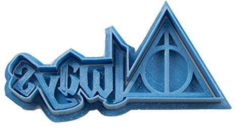 Cuticuter Always Harry Potter Emporte-pièce Bleu 8 x 7 x 1,5 cm