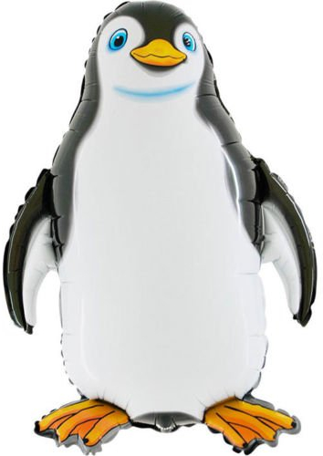Ballonim® Pinguin schwarz ca. 80cm Luftballons Folienballon Party DekorationGeburtstag
