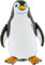 Ballonim® Pinguin schwarz ca. 80cm Luftballons Folienballon Party DekorationGeburtstag