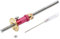 Newkiton Wheel Marking Gauge Pro with Micro Adjust Function, 1 Bearing Wheel Cutter for Soft Wood, 1 Locked Up Wheel Cutter for Hard Wood, 1 Screwdriver Included