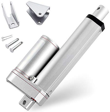DCHOUSE 1000N 150mm Hub max Linearantrieb, DC 12V-Motor Lineartechnik-Aktuatoren für elektronische, Medizinische, Elektrische Türöffner und Automatisier ungsanwendungen