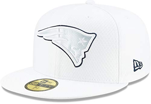 New Era 59Fifty Cap - Platinum Sideline New England Patriots