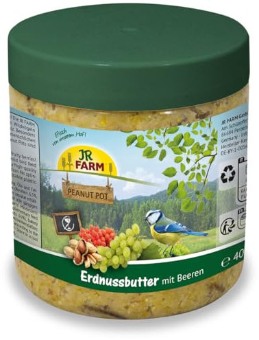 JR FARM Garden PPot Erdnussbutter Beeren 400g
