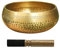 KANUBI Cuenco tibetano, juego de cuenco tibetano, cuenco tibetano, cuenco de Buda hecho a mano, de Nepal, yoga, bronce, carillón de Buda de meditación