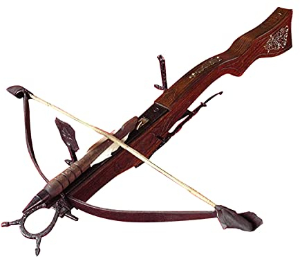 Holzarmbrust XV Jahrhundert 53 cm AG24.01 Mittelalterliche Armbrust für historische Rekonstruktion für einen Sammler oder als Geschenk Feuert Nicht.
