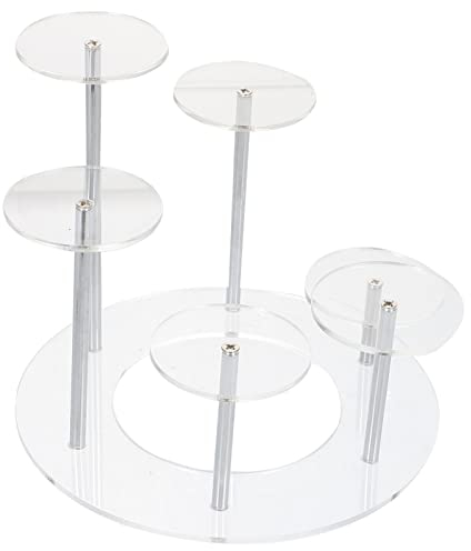 TOPBATHY Mehrschichtiges Präsentationsregal Aus Acryl Transparent Für Schmuck Oder Figuren Stabiler Aufbewahrungsständer Subjektivität