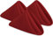 Utopia Home Rote Stoffservietten (12 Stück, 50,8 x 50,8 cm), ideale Dinner-Servietten für Party, Hochzeit und Mittagessen/Abendessen