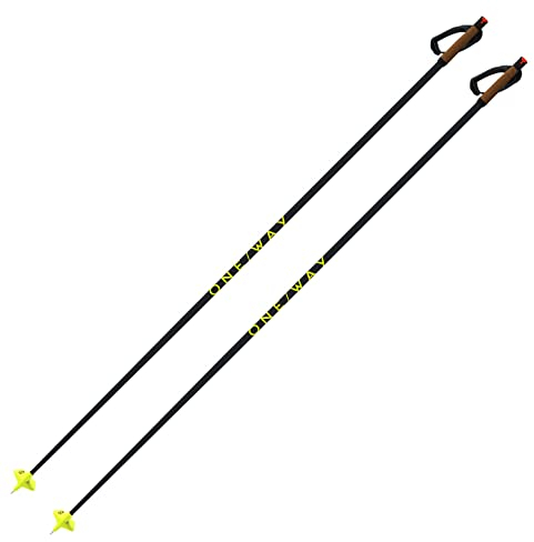 Fischer Langlauf Skistöcke OneWay Storm 6 Mag Dark 175cm Langlaufstöcke 30% Carbon