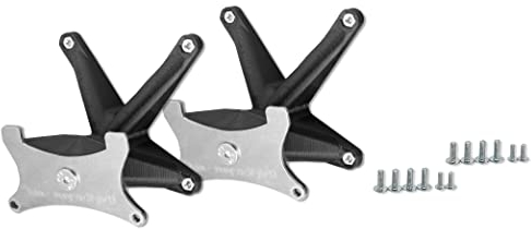 3IDEE VESA Adapter Bundle kompatibel mit Samsung Monitor (U32R590, U32R592, U32R594, LU32R590, UR59C) - inkl. Schraubenset - 75x75mm (2-Pack)