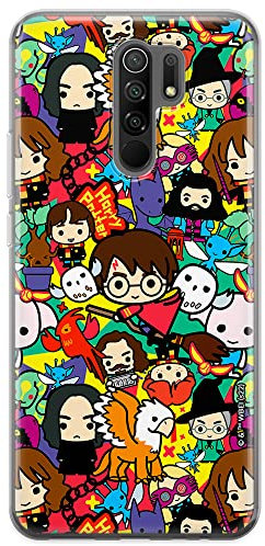 ERT GROUP Handyhülle für Xiaomi REDMI 9 Original und offiziell Lizenziertes Harry Potter Muster 247 optimal an die Form des Handy angepasst, hülle aus TPU