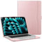 Fintie Hülle Kompatibel mit MacBook Air 15 M4 M3 M2 Chip (2025-2023) A3241 A3114 A2941, Hochwertiges Kunstleder Sleeve Folio Schutzhülle Kompatibel mit MacBook Air 15 Zoll, Roségold