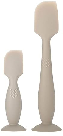 Baby Windel Cremespatel Silikon Windelausschlag Creme Bürste Po Spachtel Windel Creme Applikator Baby Weich Flexibel 2-teilig Baby Windel Creme Bürste Windel Creme Spatel Applikator