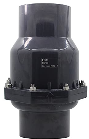 Clapet anti-retour – 1 clapet anti-retour en PVC for tuyau d'égout, ID 20 25 32 40 50 63 75 90 110 125 160 200 mm (taille : DN150) (taille : DN65) (Color : DN40)