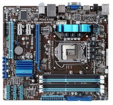 DISPRA Carte Mère Computer Fit for ASUS P7H55-M Motherboard LGA 1156 DDR3 for I3 I5 I7 CPU 16GB H55 Bureauktop Carte De Bureau