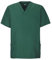 EXNER Medizinischer Schlupf-Kasack, OP-Kasack, Unisex, für Krankenpflege, Altenpflege, Farbe flaschengrün, Größe 7XL