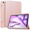 ZtotopCases Custodia per iPad Air 13 2024/Pro 12,9 Pollici 2018, Ultra Smart Cover con Pencil Holder, Funzione Auto Accensione/Spegnimento,Supporta Pencil per iPad Air/Pro 13/12,9 2024/2018, Rosa