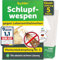 Schlupfwespen gegen Lebensmittelmotten - 1 x 5 Karten - Mit Schlupfwespen effektiv Lebensmittel-Motten bekämpfen - Alternative zu Lebensmittelmotten Falle, Mottenkugeln & Mottenspray