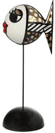 Romero Britto Golden Deeply in Love 2 Pop Art Figure
