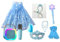 G.C Elsa Congelata Giocattoli Regalo Bambina 4 5 6 7 8 Anni con Karaoke Bluetooth per Bambini & Microfono & Elsa Costume Accessories & Bacchetta Magica, Frozen Regali Bambina per Natale Compleanno