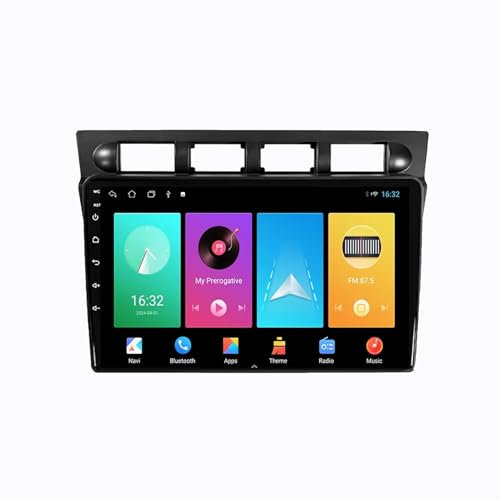 Android 13 2 DIN Pantalla Táctil Radio 9 Coche Pantalla para Kia Morning Picanto 2004-2007 con Enlace Espejo/Navegación GPS/Radio FM/BT/Mandos Volante/Reproductor Multimedia(8G+256G)