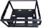 Boîtier PC compact : tour de jeu spacieuse de tour moyenne noire, gestion de la chaleur | Boîtier d'ordinateur haute performance avec grande ventilation, design durable pour refroidissement et