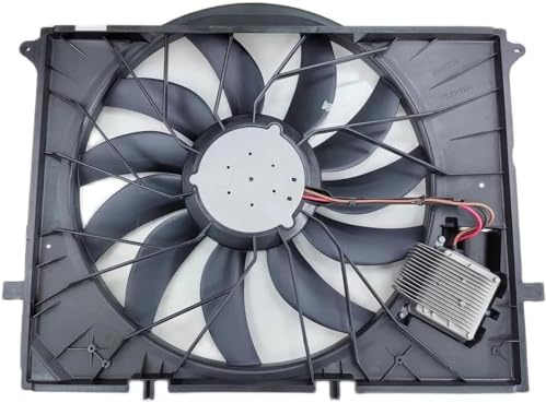 pour l'assemblage du radiateur Pour Mercedes pour Benz C215 W220 Ensemble de ventilateur de refroidissement de voiture pour moteur pour radiateur