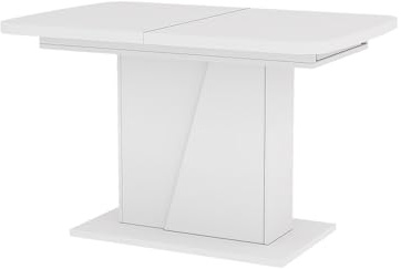 Vicco Ausziehbarer Esszimmertisch Fenaro, Weiß, 120/160 x 80 cm