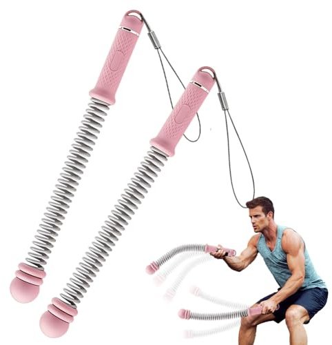 Verstellbaren Battle Ropes Ropeless, 2 Stück Tragbare Air Kampfseil ohne Seil, Seillose Kampfseile mit Verstellbares Gewichtsringen, Seile ohne Seil für Cardio Traini & Kraftübungen