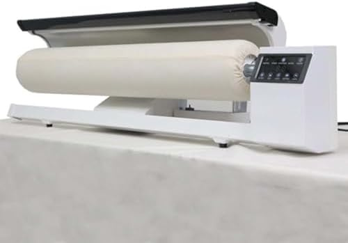 ToayNia Plancha de Vapor Comercial de 2950 W con Rodillo Giratorio y Pedal, Ideal para Ropa, Prendas de Vestir, Cortinas, sábanas y manteles.